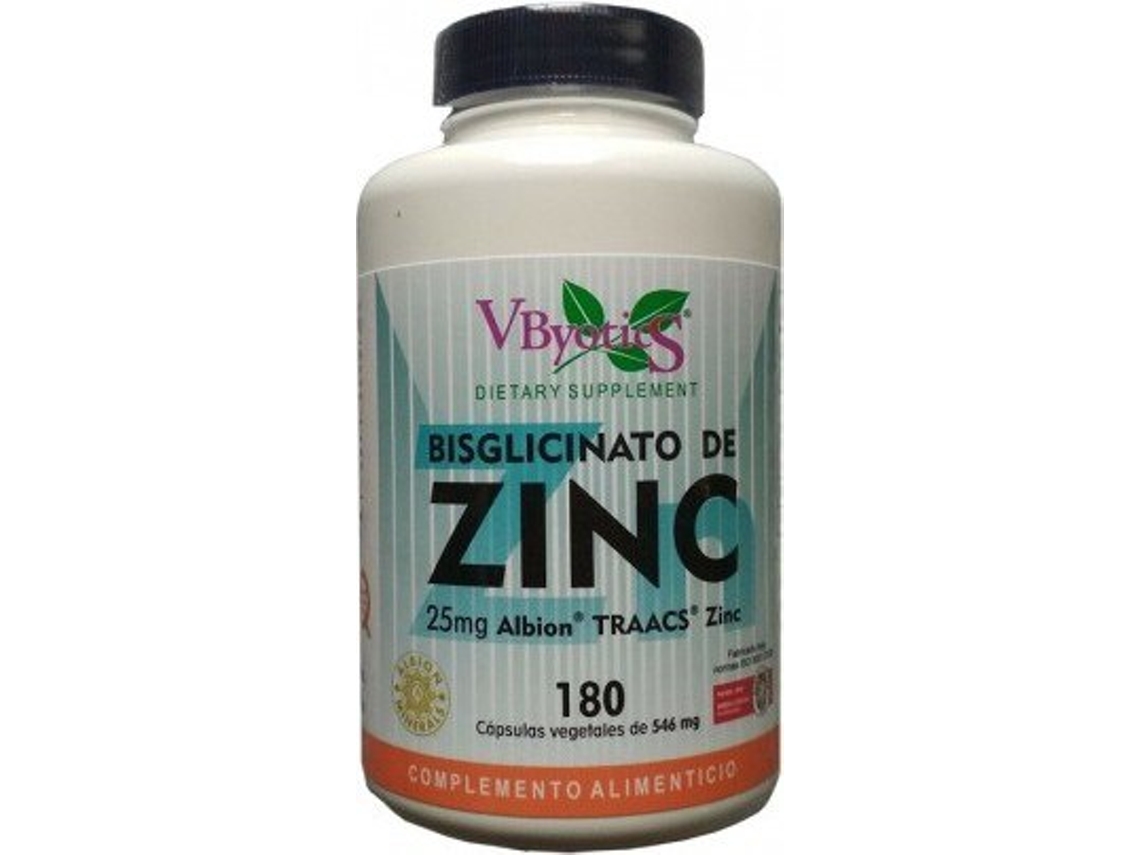 Suplemento Alimentar VBYOTIC Bisglicinato De Zinc (25 Mg)
