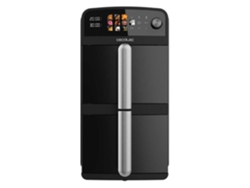 Cecotec Freidora De Aire De 10l Con Cubetas Superpuestas Cecofry Duolevel 10000. 2400w, Cubetas De 5l, Control Táctil
