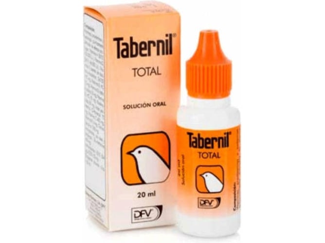 Complemento Alimenticio para Canarios, Periquitos y Palomas TABERNIL Total (20ml)
