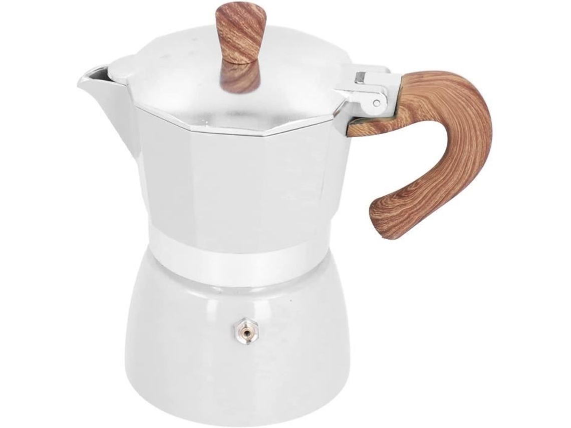 Cafetera Espresso De Estufa 150 Ml 3 Tazas De Aluminio Estilo Italiano Clásico Cafetera Espresso Moka Clásica Cafetera Clásica 359