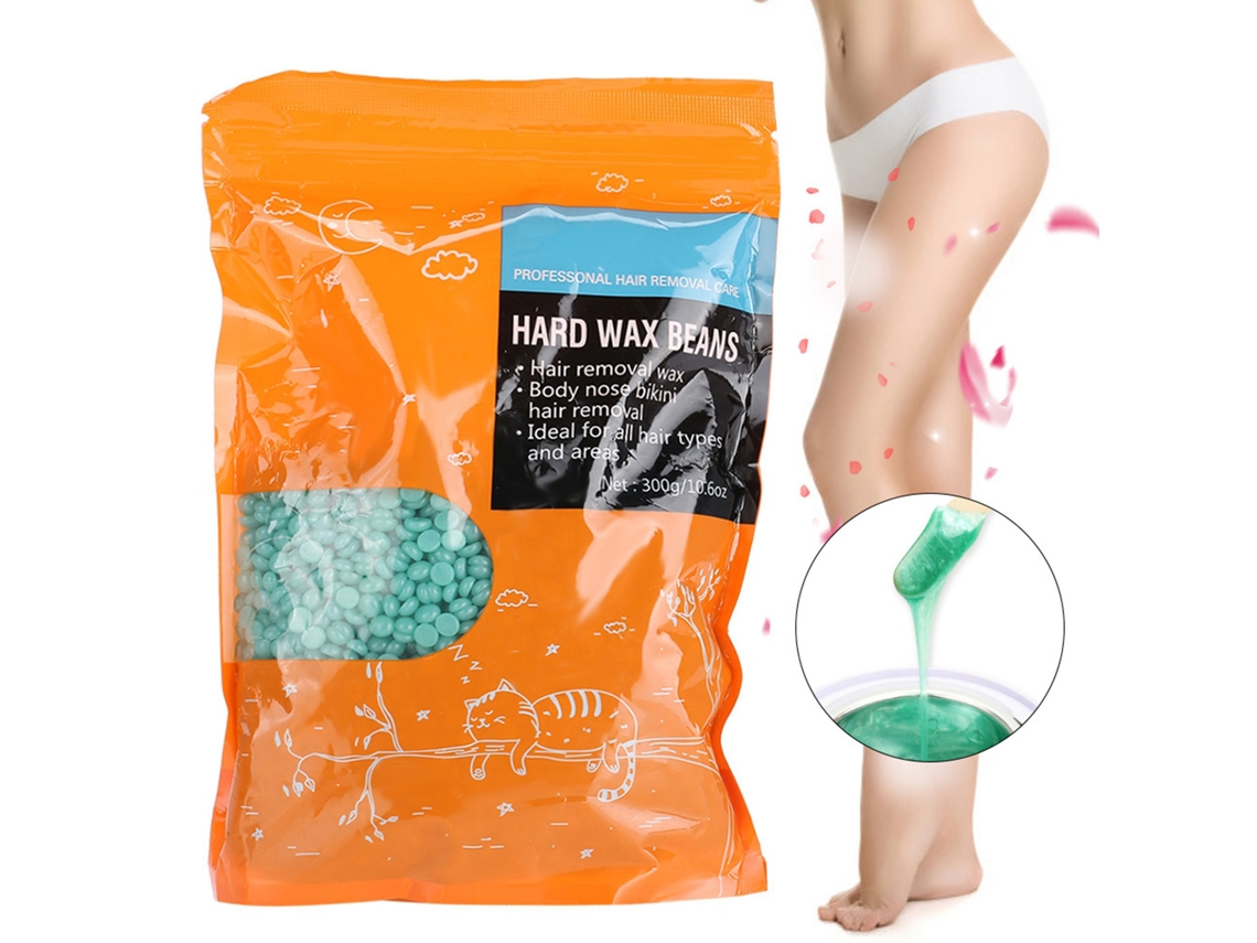 Ceras Duros En Granos Para Depilación Cuerpo Brazo Bikini 300g Depilatorio Belleza Piel