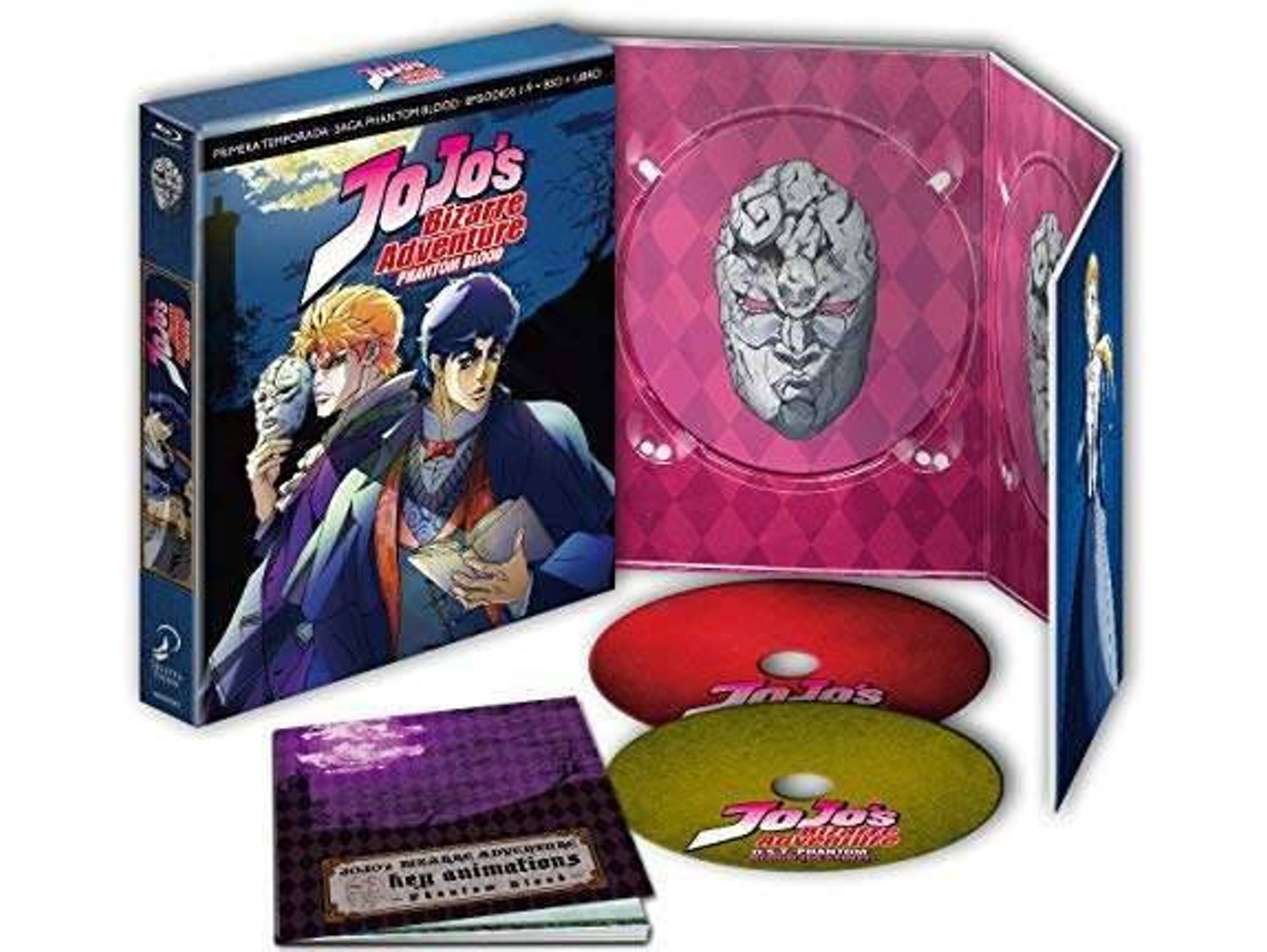 Blu-Ray Jojo's Bizarre Adventure: Phantom Blood - Temporada 1, Parte 1, Episodios 1 A 9 (Edición en Español)
