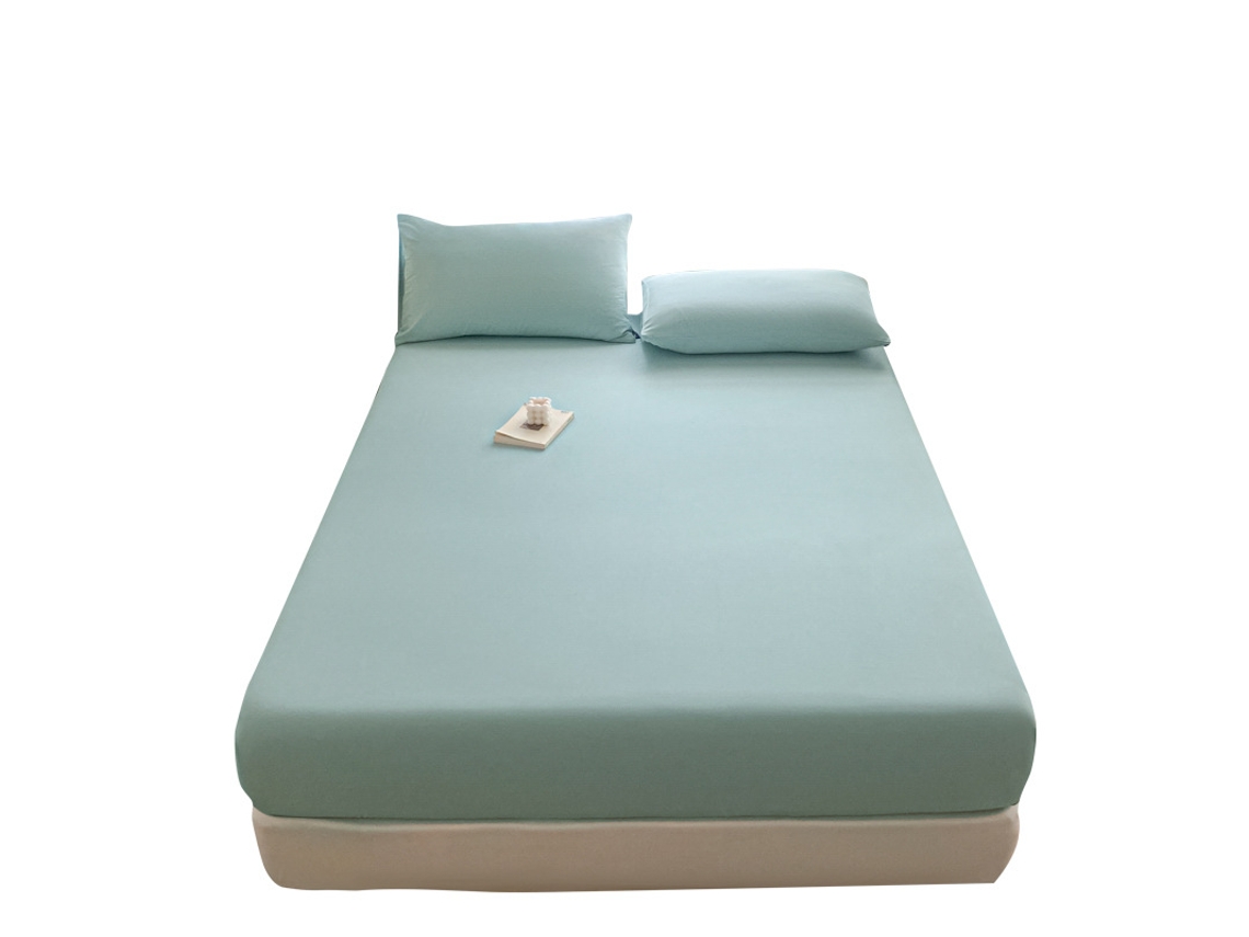 Sábana Bajera Ajustable - Microfibra Suave, Solo 1 Sábana Bajera Ajustable Azul 180x200cm Panoona