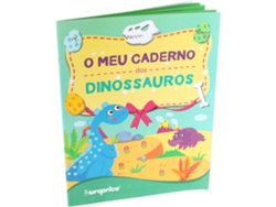 Libro O Meu Caderno dos Dinossauros de Europrice (Portugués)