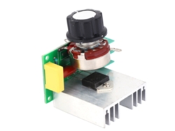 Controlador De Velocidad De Motor Regulador De Voltaje Tiristor Ajustable 0-220vac 4000w