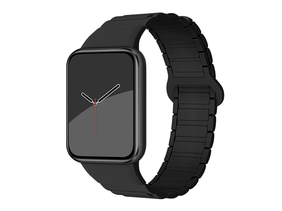 Pulsera magnética de silicona con tres cuentas para Xiaomi Smart Band 9 Pro / Redmi Watch 5