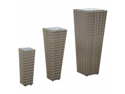 Vidaxl Conjunto De Jardín 3 Pcs Metal