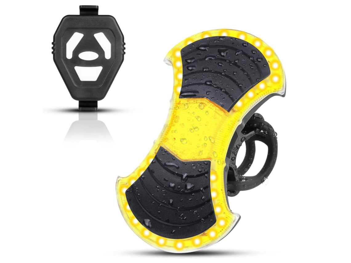 Luz Trasera Bicicleta 5/6modos Casco/mochila Negro