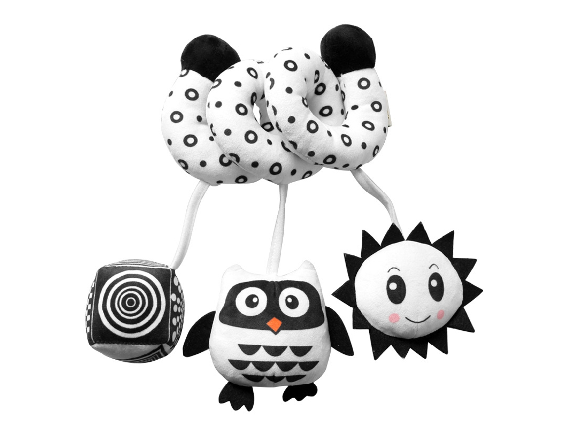 (búho) Juguete De Peluche En Espiral Para Bebé, Sonajero, Juguete Colgante Para Cochecito.