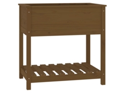 Jardinera VIDAXL Marrón Pine Wood (82.5 x 54 x 81 cm)