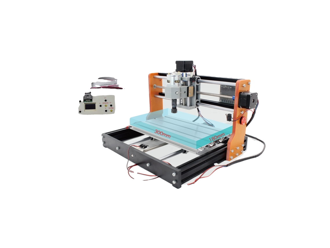 Fresadora CNC, control Grbl, módulo láser, complemento fuera de línea.