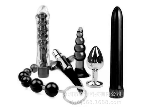 Plug Anal PETHUEL Starter Kit 6 piezas XYX-H5-0426-1 Negro