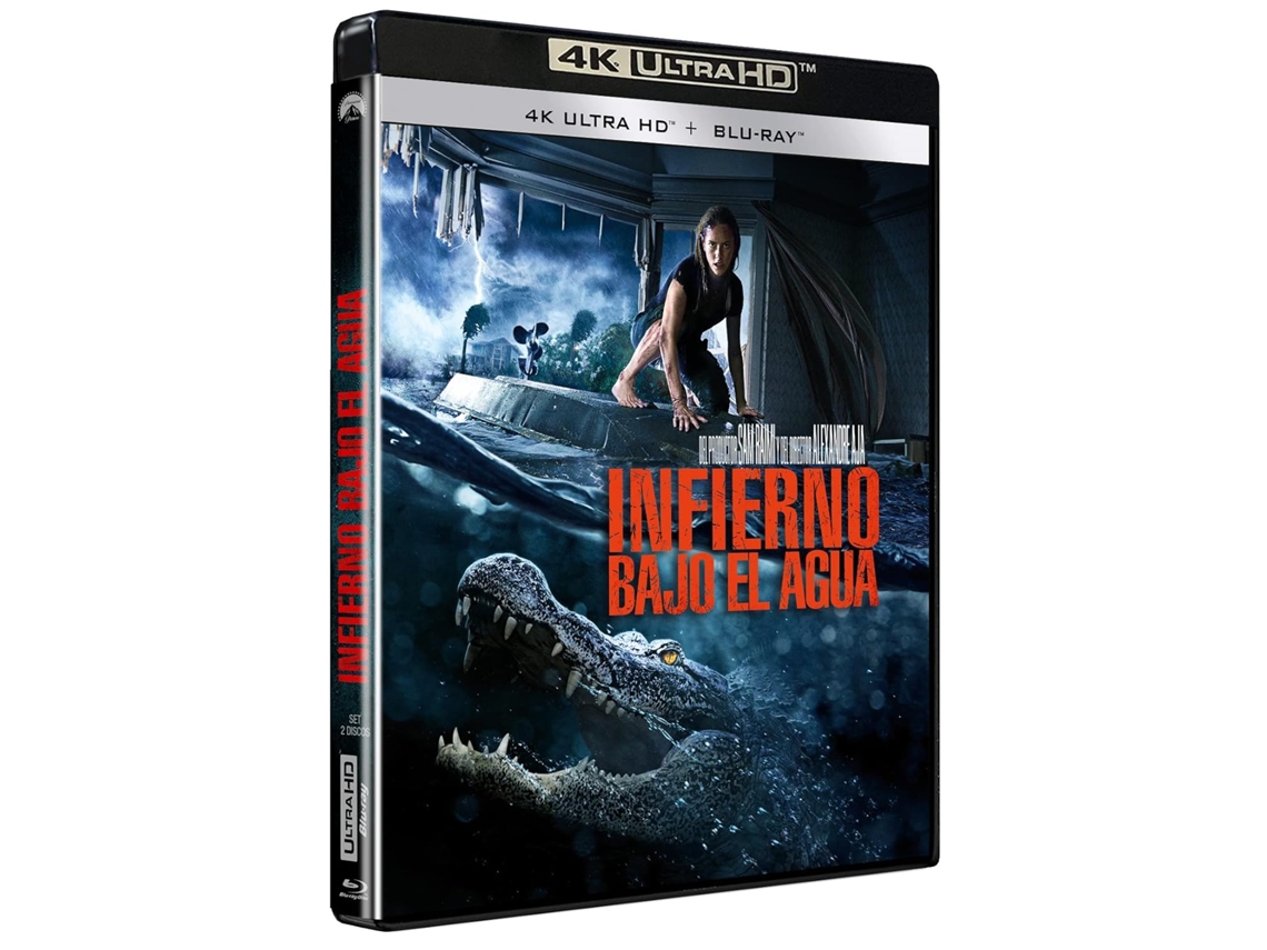 Blu Ray Crawl 2019 4K Ultra Hd - Infierno Bajo El Agua