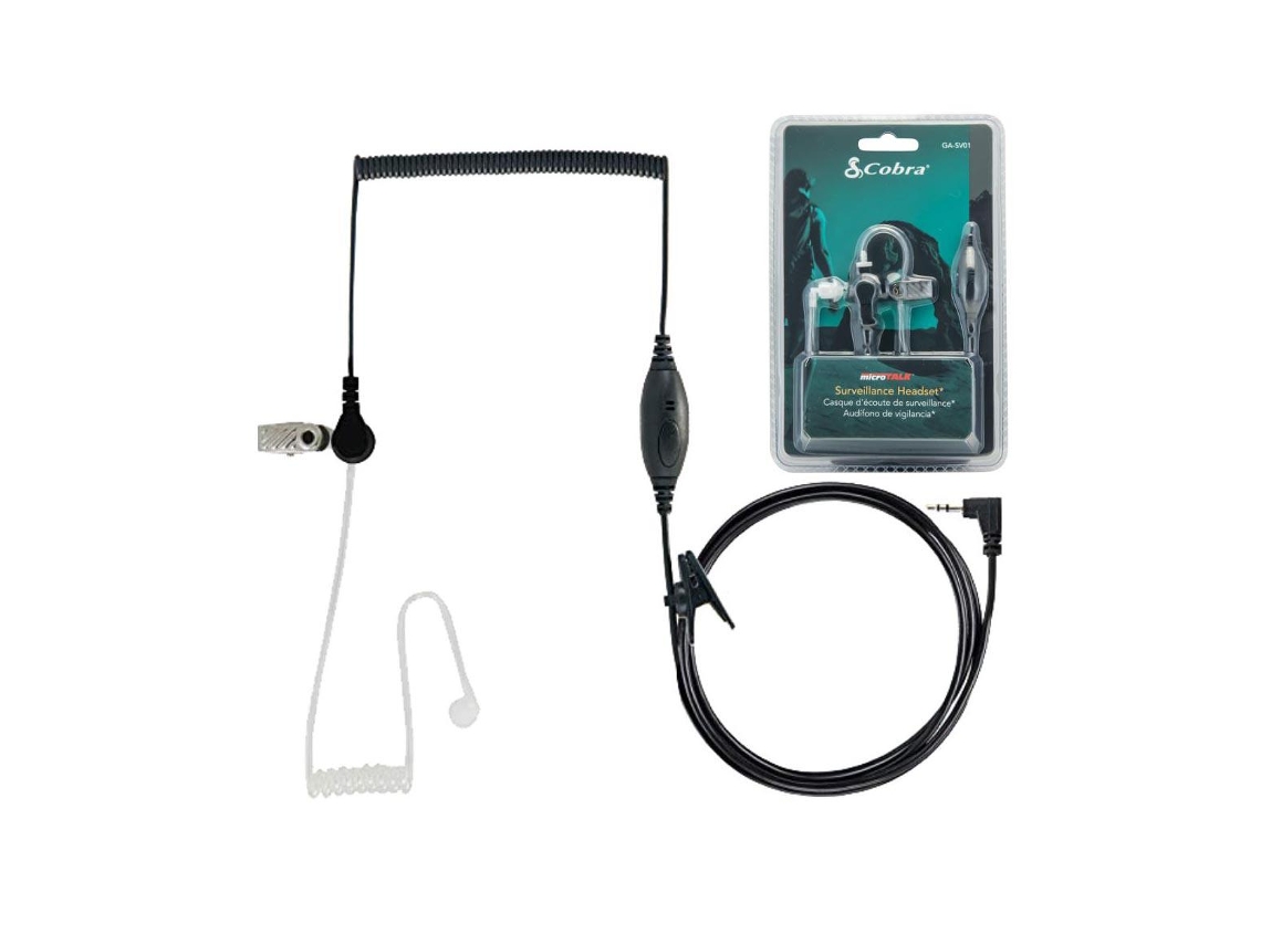 Auricular de Vigilancia para Intercomunicador con Micrófono 2.5Mm Cobra