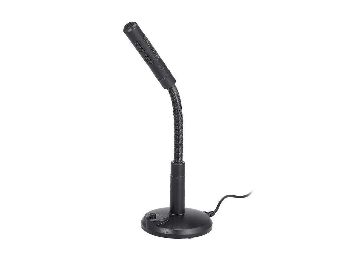 Micrófono De Escritorio Omnidireccional Usb Plug Play Para Pc, Portátil, Grabación, Chat, Juegos Y Reuniones (negro).