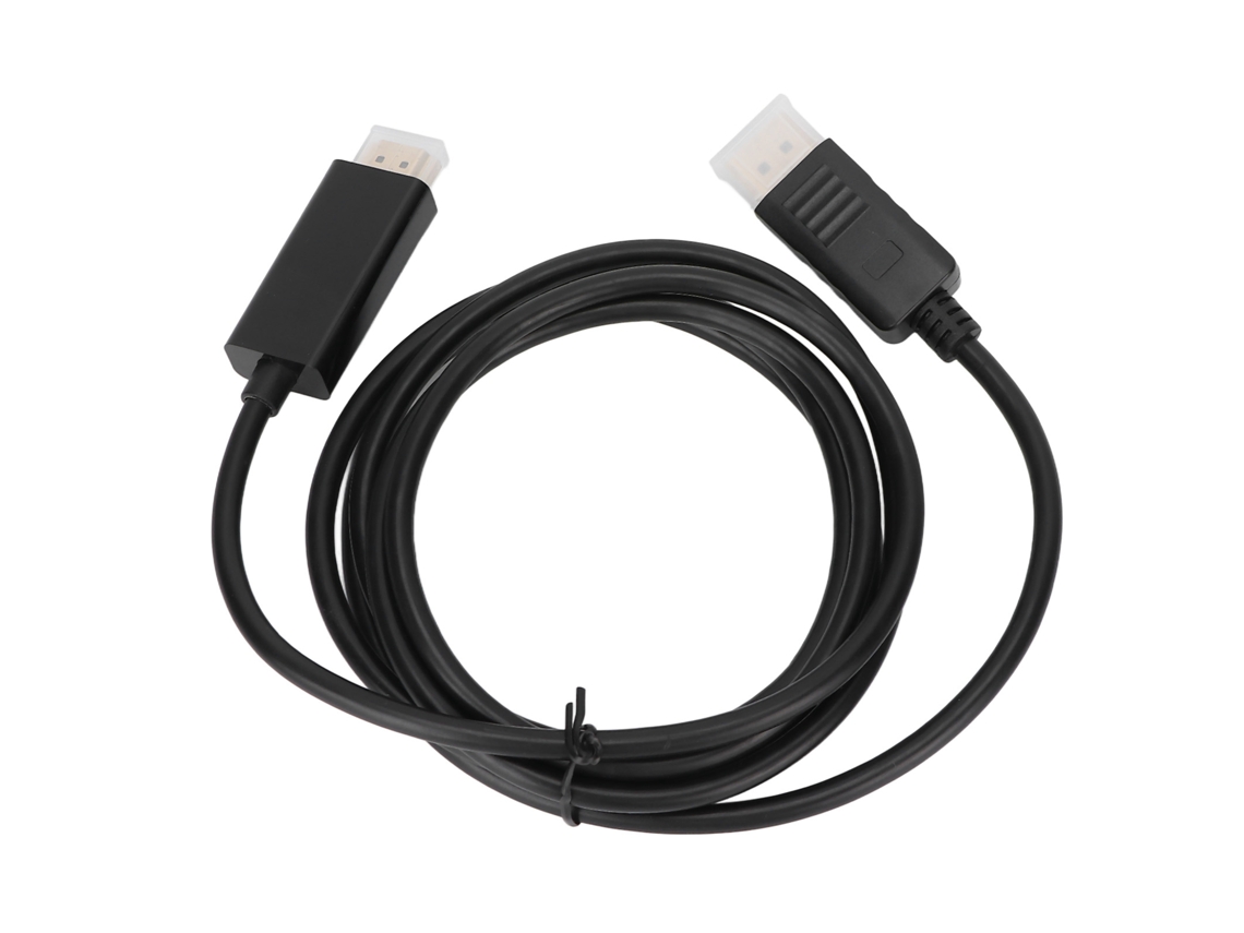 Adaptador Displayport A Interfaz Multimedia Hd, Convertidor Dp Macho A Hd Para Tv Y Pc, 1,8 M 5,9 Pies, 1080p, Dp A
