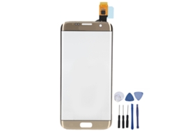 Cristal De Digitador De Pantalla Táctil De Repuesto Para Samsung S7 Edge Con Herramientasgold