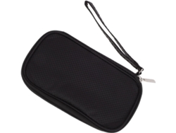 Bolsa organizadora para cables USB y cargadores, ideal para guardar accesorios digitales, en negro Gokoco