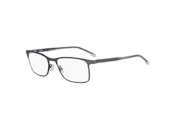 Montura de gafas Hugo Boss Boss 0967 It S Fre para hombre (acero inoxidable gris, 145 mm, Ø 56 mm)
