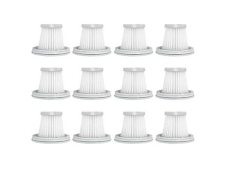 12pcs para xiaomi mijia handy aspirador de pó ssxcq01xy filtro hepa