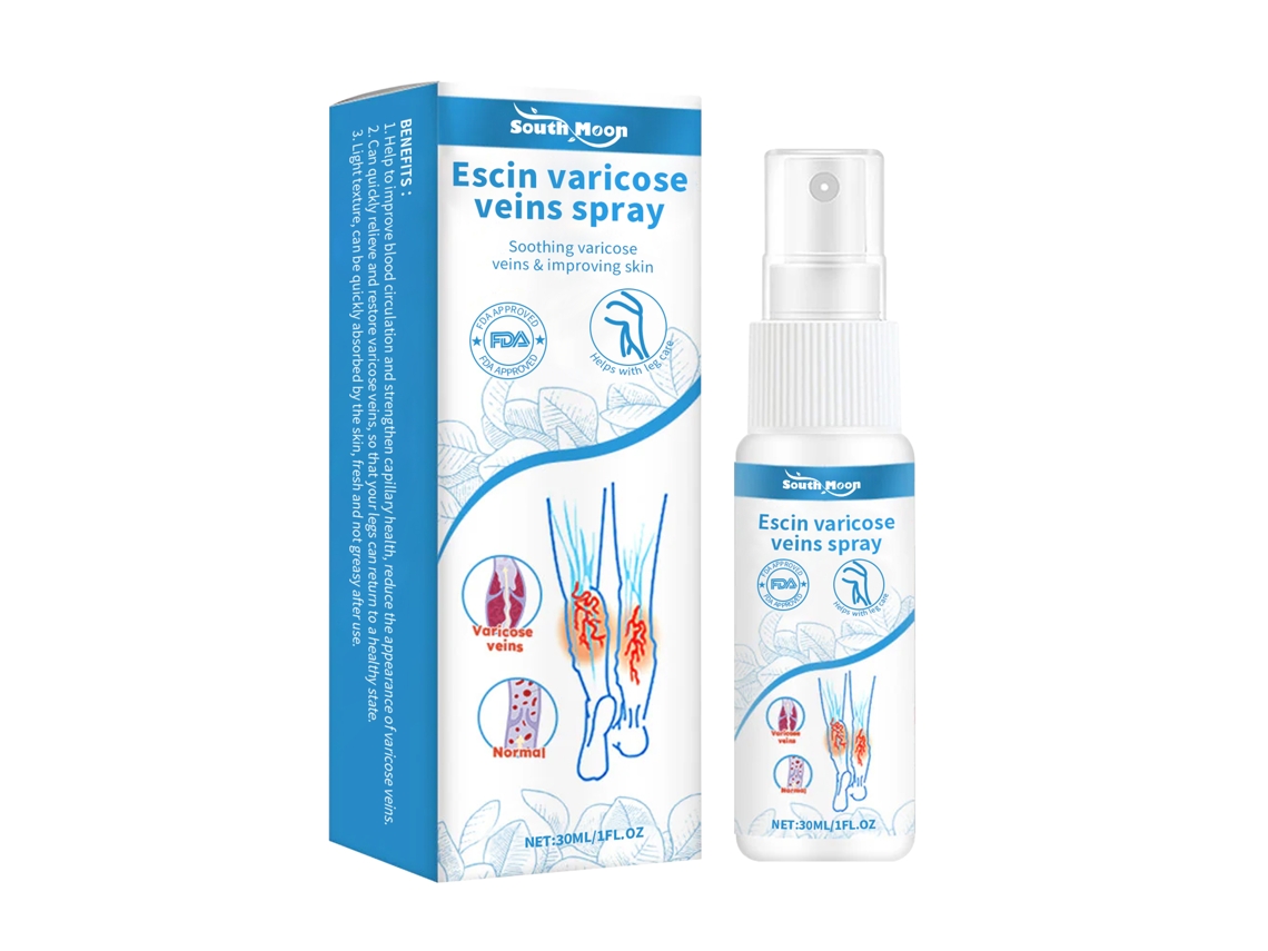 Spray calmante para piernas