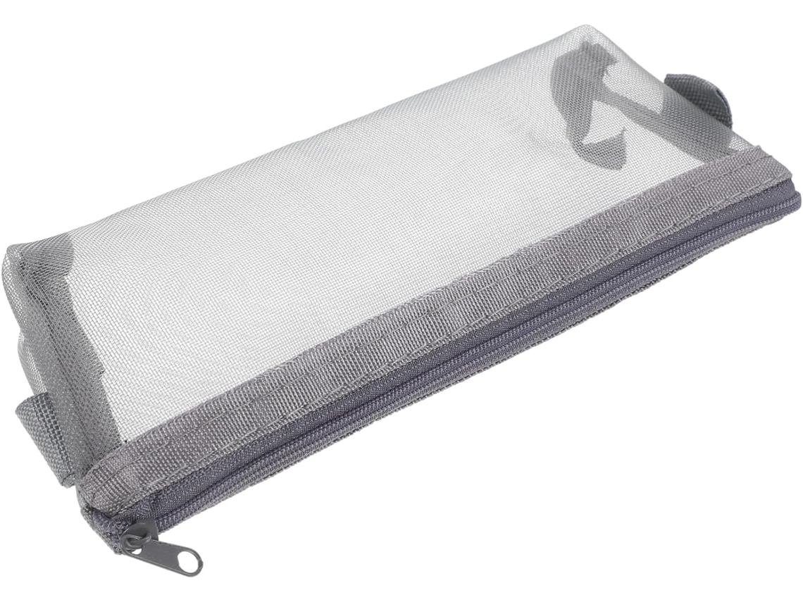 Estuche De Malla Para Lápices, Bolsa De Almacenamiento Portátil Para Artículos De Papelería, Organizador Multifuncional.