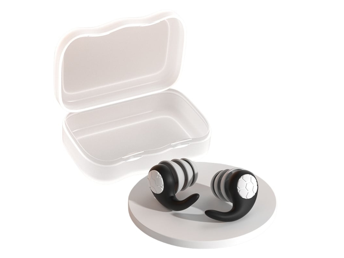 Tapones Para Niños De Silicona Impermeables Anti-ruido, Para Natación, Sueño, Estudio Y Trabajo - V-reel - Qt13 - Negro