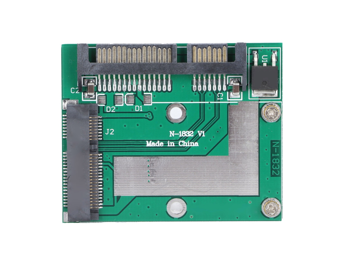 Tarjeta Convertidora Msata Ssd A 2.5'' Sata Tarjeta Adaptadora De Transferencia 6.0gps Para Windows Linux Os X 10