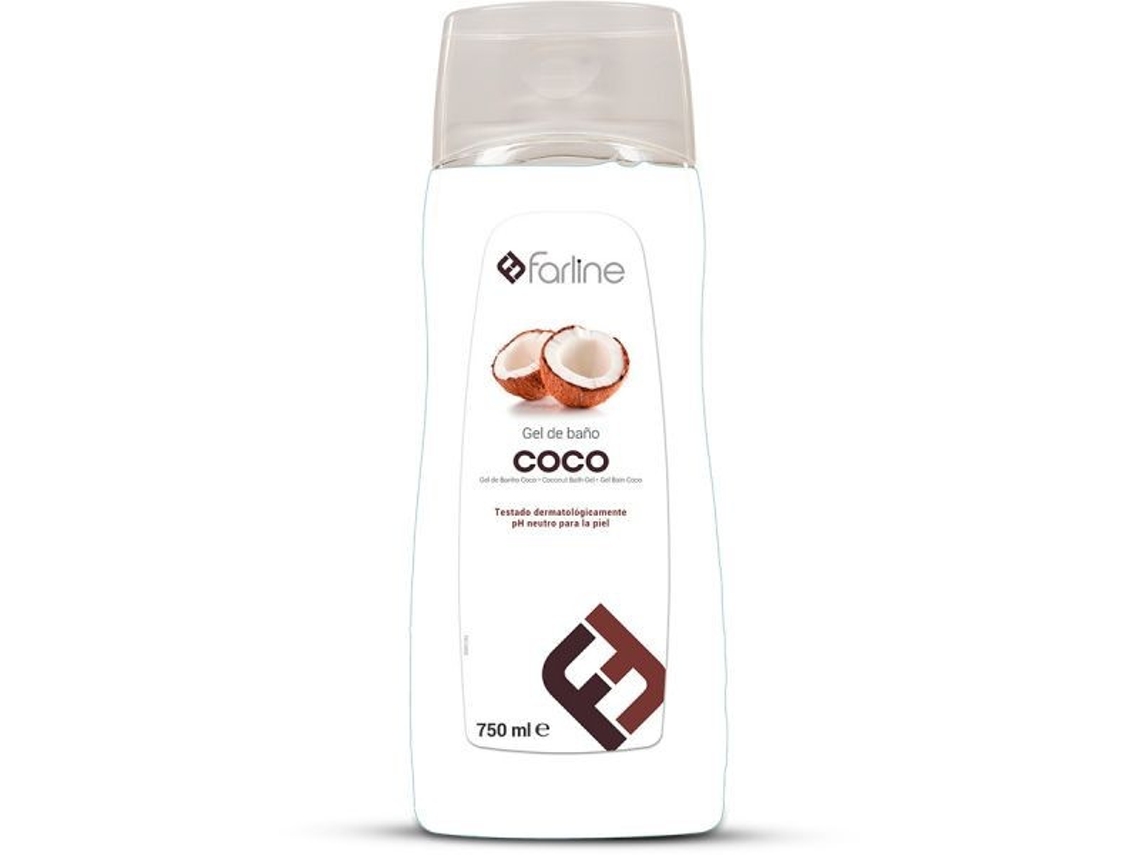 Gel de ducha de coco Farline 750 ml