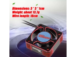 Ventilador De Refrigeración Surpass Hobby De 5 V Y 28000 Rpm Para Coche Rc 1/10 Todoterreno Con Motor 540 Con O Sin Sensor.