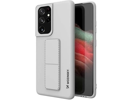 Carcasa Samsung Galaxy S21 Ultra 5G LMOBILE Silicona Gris