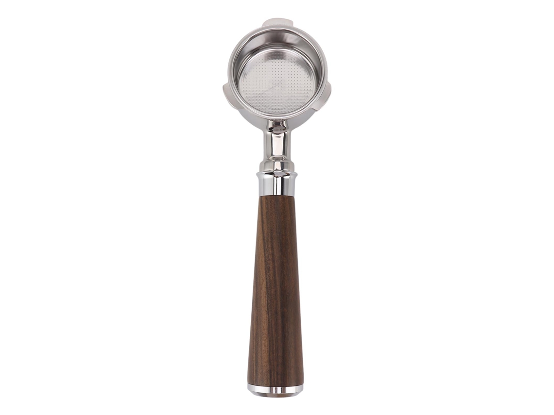 Portafiltro sin fondo de acero inoxidable de 51 mm para máquinas de café