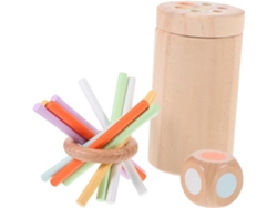 Palitos Y Bloques De Madera Para El Equilibrio - Juguete Para Niños Y Niñas