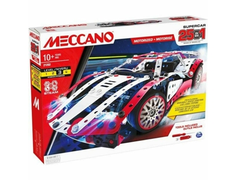 Juego Educativo MECCANO Supercar Edad Mínima Recomendada: 10 años)
