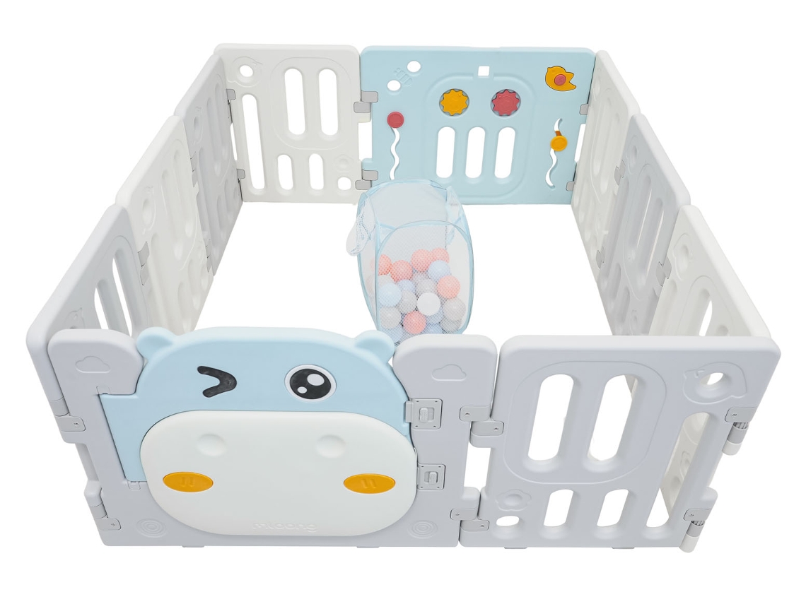Parque infantil modular B.active Blue Hippo