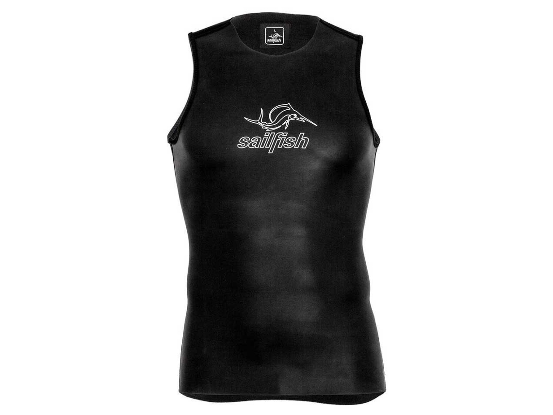 Camiseta Mangas Neoprene Thermal Preto Xssailfish