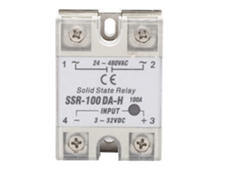 Relé De Estado Sólido Cc-ca Ssr-100a-da-h, Interruptor Sin Contacto, Disipación Rápida, Alta Calidad.