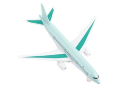 2026-juguete Avión 777 De Aleación Resistente Y Duradero, Diseño Exquisito, Con Música Y Luces, Estimula La Creatividad, Modelo De Avión Azul