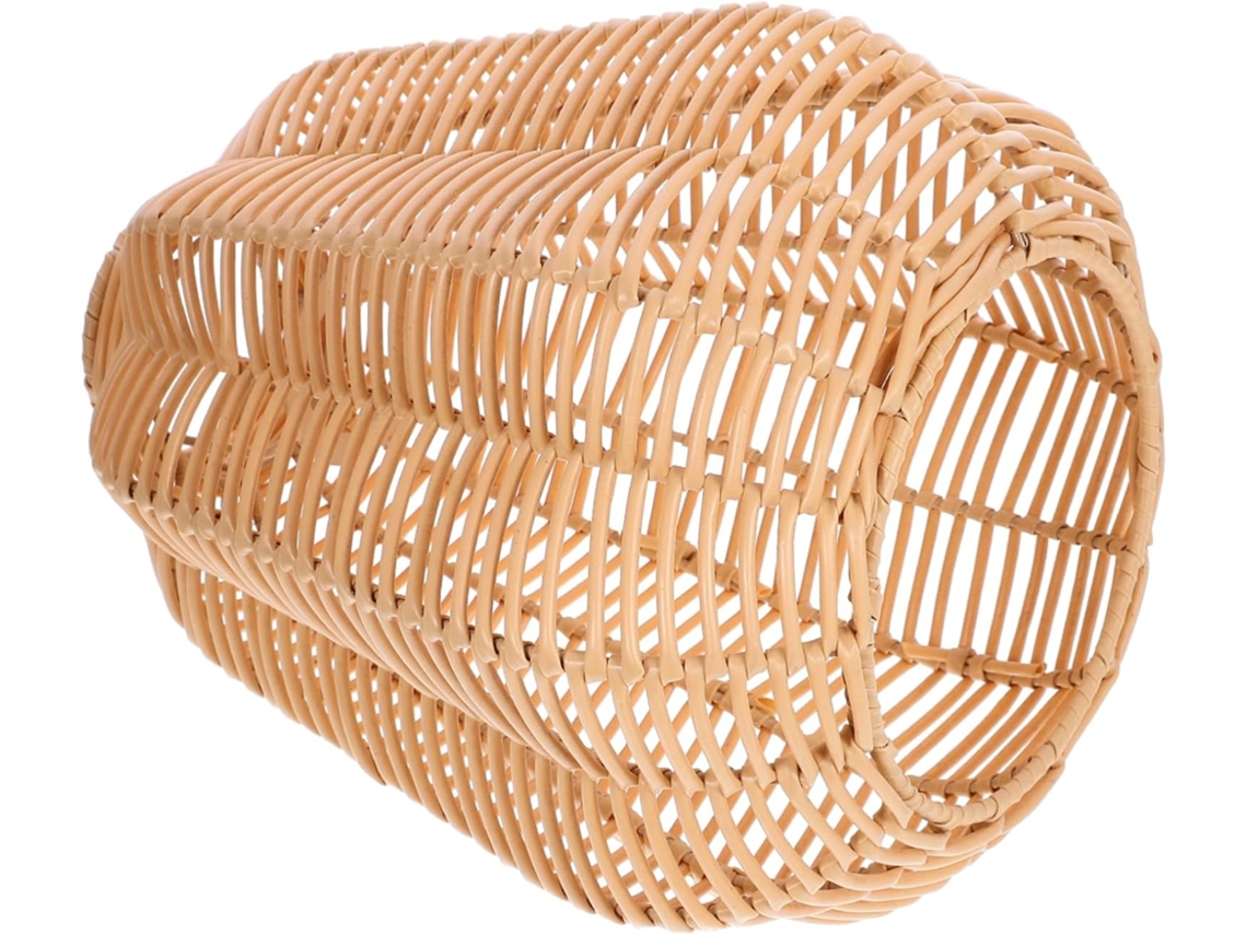 Lámpara De Techo Colgante De Imitación Ratán Tejido Para Cocina Y Comedor.