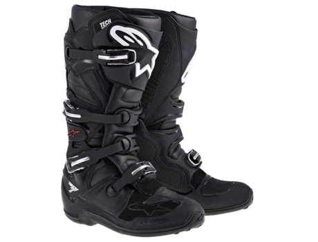 Botas Unisex ALPINESTARS Tech 7 Negro para Motociclismo (EU 47)