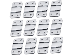 Ganchos De Pared De Acero Inoxidable De 24 Piezas Para Fotos, Perchas Resistentes.