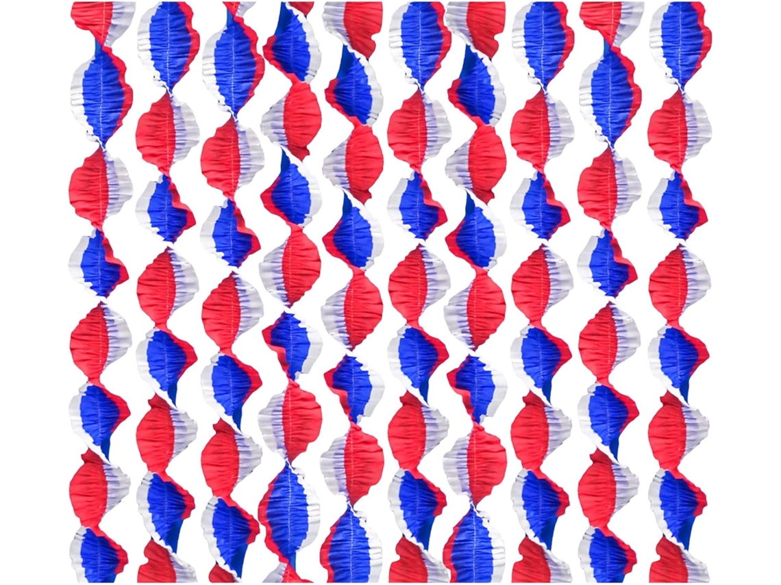 Juego De 10 Serpentinas De Papel Cosidas Para Colgar Del Techo En La Sala De Estar, Dormitorio O Como Elemento Decorativo.