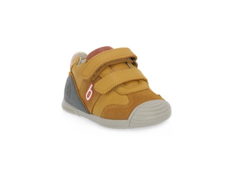 Zapatos de Bebé BIOMECANICS Yema Piel Amarillo (22)
