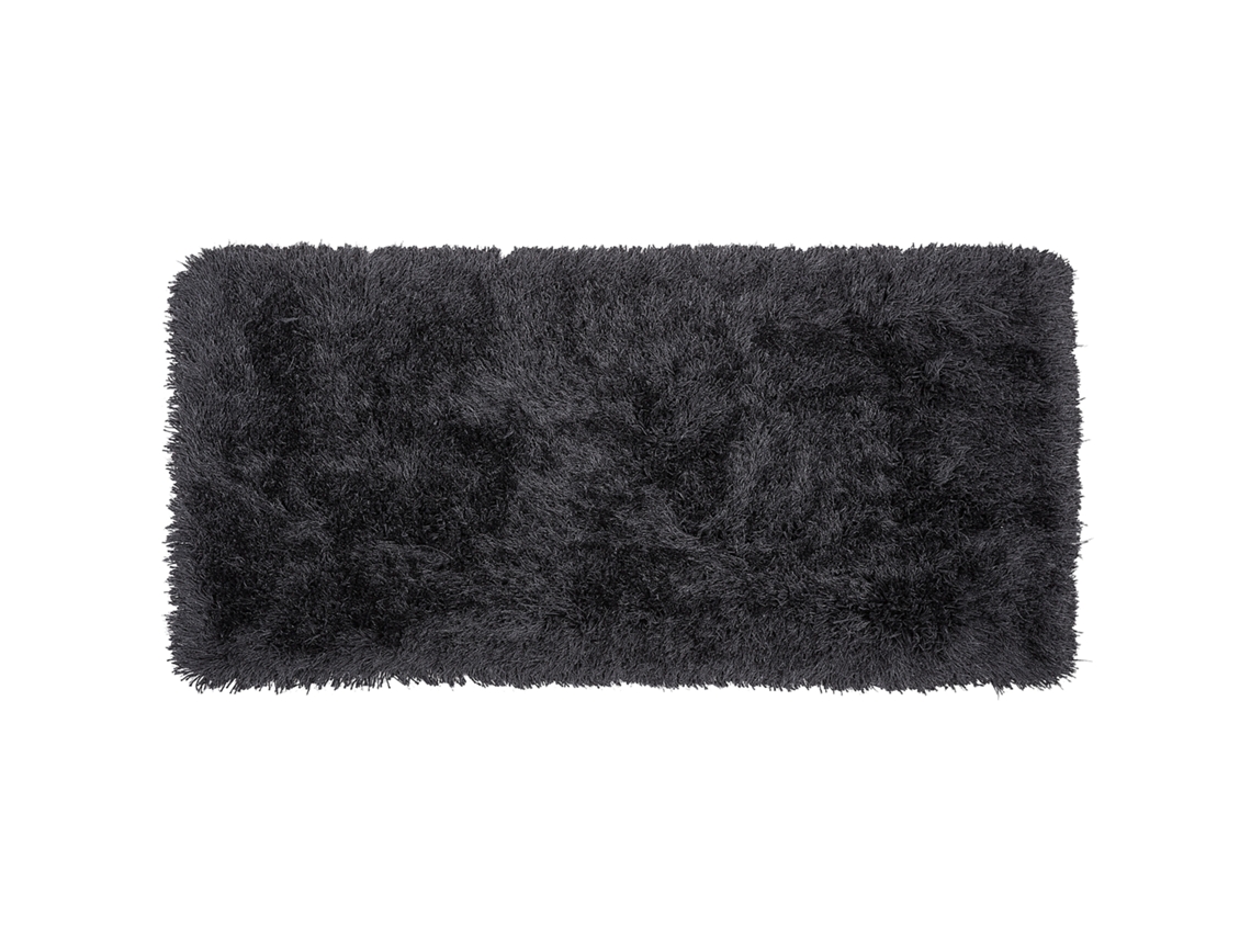 Alfombra BELIANI Cide de Poliéster Negro 80x150