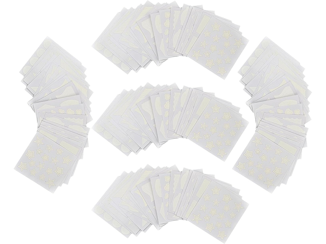 Autocollants Manucure Française 120 Pièces, Stickers Ongles À Lignes Simples