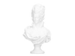 Miniatura De Busto De Resina Para Decoración De Casas De Muñecas