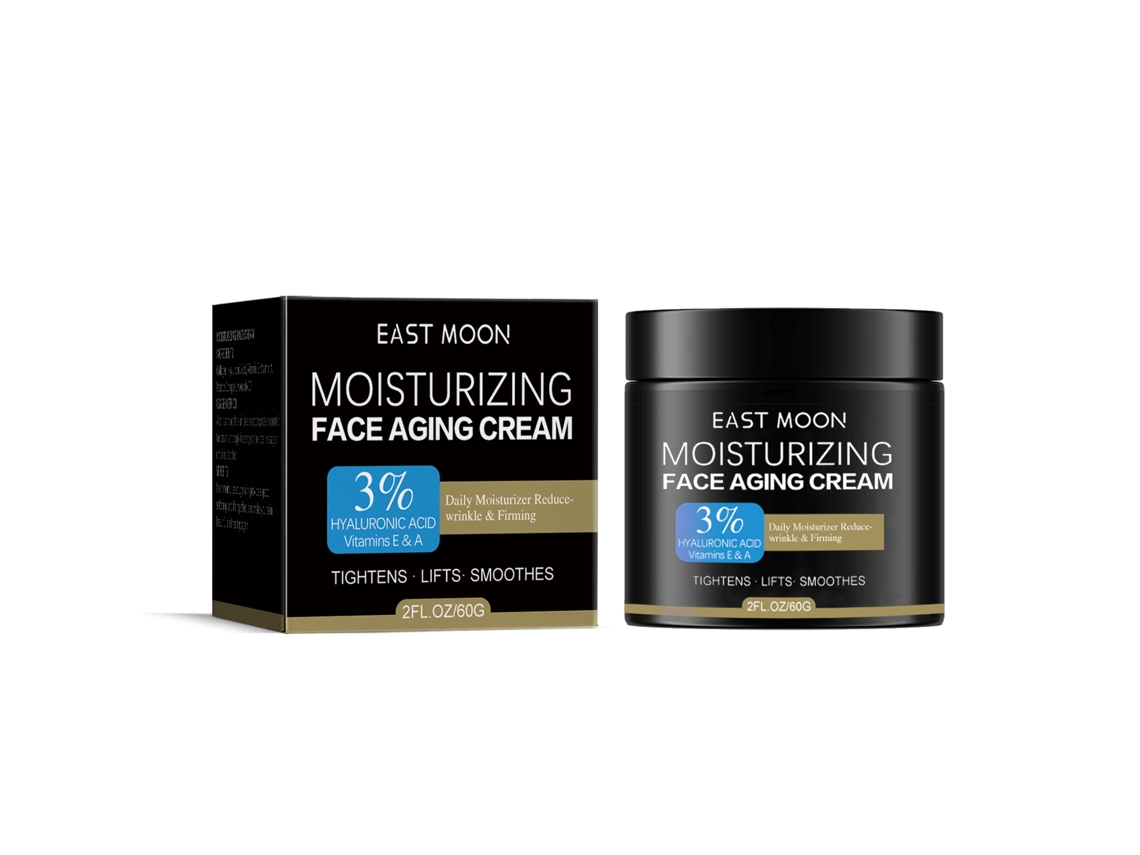La crema antiedad East Moon reduce las líneas de expresión, hidrata, refresca, humecta, suaviza e ilumina.