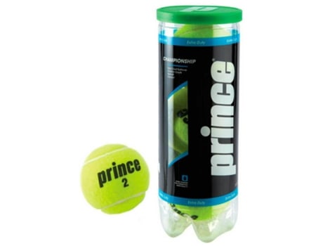 Tubo de 3 pelotas de tenis PRINCE Championship