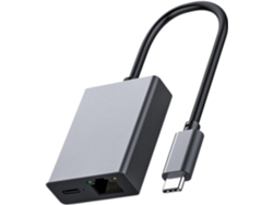 Concentrador Usb-c De Aleación De Aluminio, Multifuncional, Pd100w Rj45, Concentrador De Datos De 1000 Mbps Para Ordenadores.