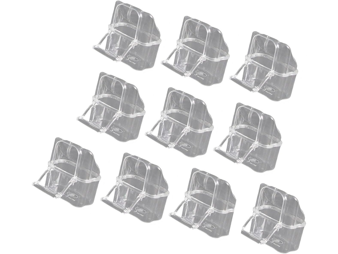 Juego De 10 Comederos Para Pájaros, Dispensador De Comida Para Loros, Gancho Para Colgar Sencillo Y Caja.